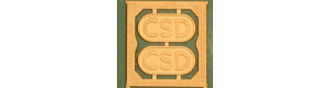 Logo ČSD na lokomotivy, 80. léta, 2 kusy, H0, Lepieš H0059